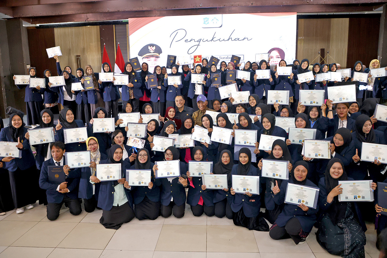 Bunda PAUD Surabaya 2025-2029 Dikukuhkan Wali Kota